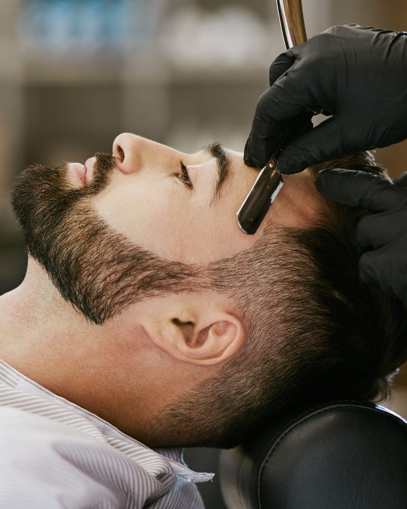 Straight razor shave at Premier Class Barbers